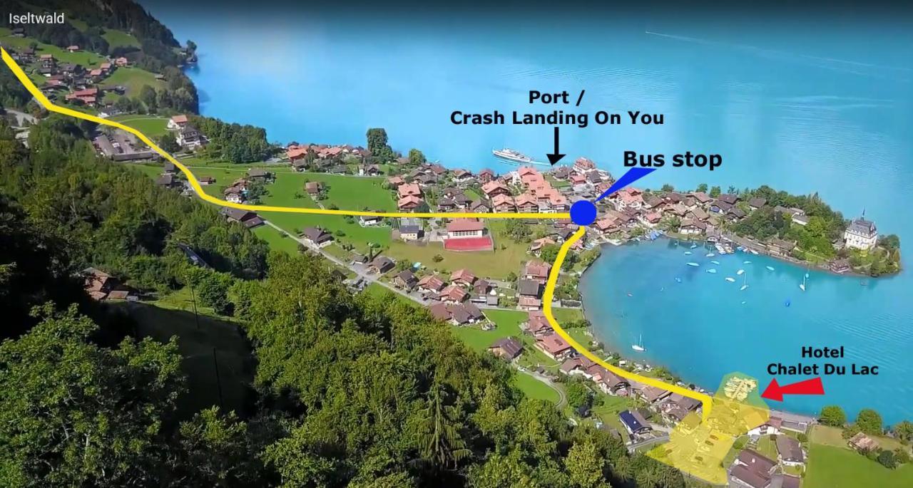 Hotel Chalet Du Lac Iseltwald Dış mekan fotoğraf